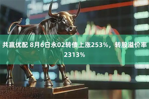 共赢优配 8月6日永02转债上涨253%，转股溢价率2313%