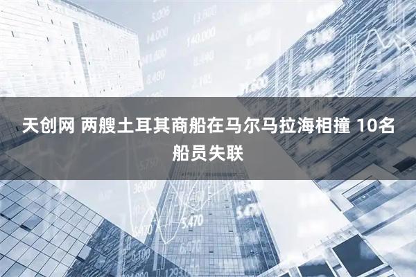 天创网 两艘土耳其商船在马尔马拉海相撞 10名船员失联